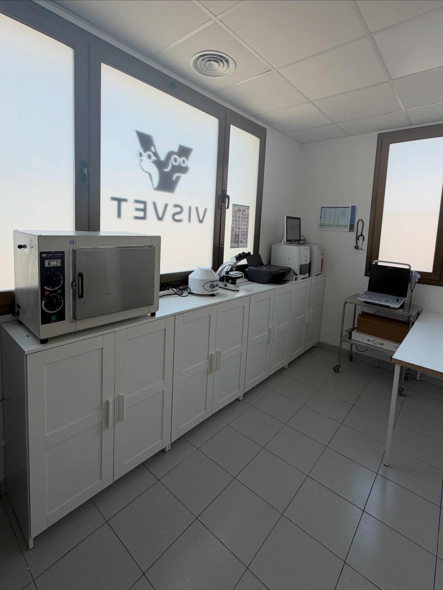 Instalaciones del consultorio veterinario VISVET